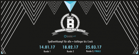 Bavarian Boulder Battle 2017 Triple B Spaßwettkampf für alle