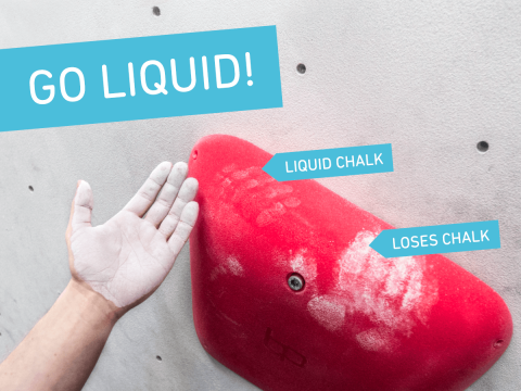 Vorteile Liquid Chalk Boulderwelt
