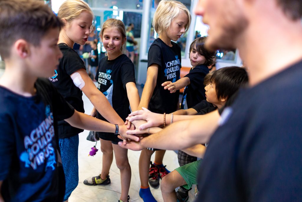 Boulderkids Cup 2018 in der Boulderwelt Regensburg