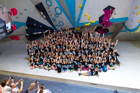 Boulderkids Cup 2018 in der Boulderwelt Regensburg