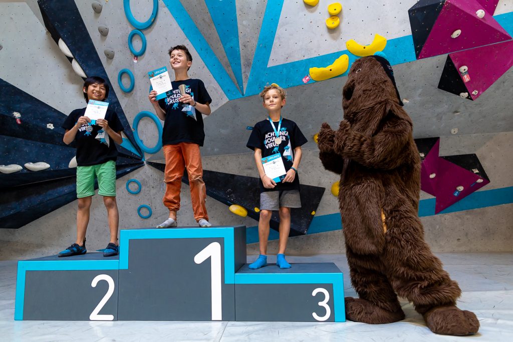 Boulderkids Cup 2018 in der Boulderwelt Regensburg