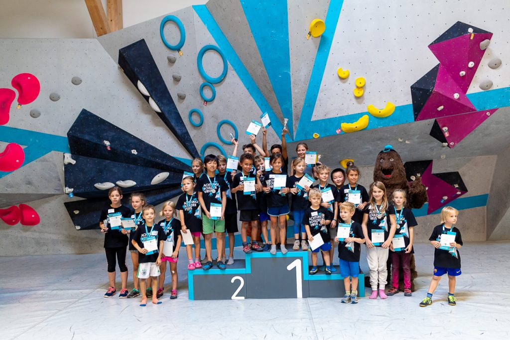 Boulderkids Cup 2018 in der Boulderwelt Regensburg