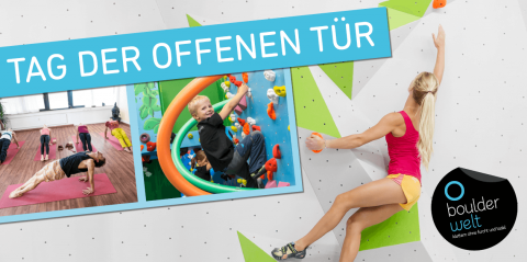 Tag der offenen Tür am 22.9.18 in der Boulderwelt Regensburg