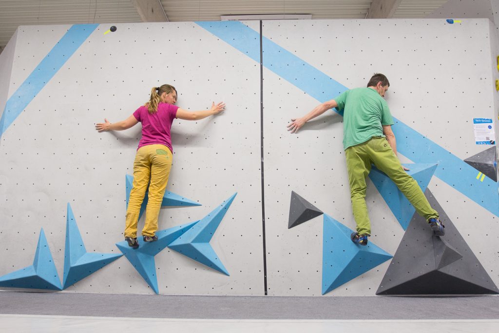 Kostenlose Tech Session 2018 in der Boulderwelt Regensburg. Verbessert Eure Bouldertechnik und lasst Euch coachen.