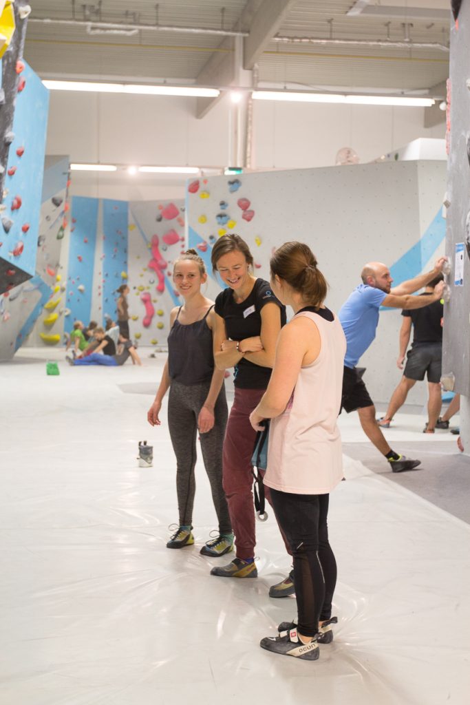 Kostenlose Tech Session 2018 in der Boulderwelt Regensburg. Verbessert Eure Bouldertechnik und lasst Euch coachen.