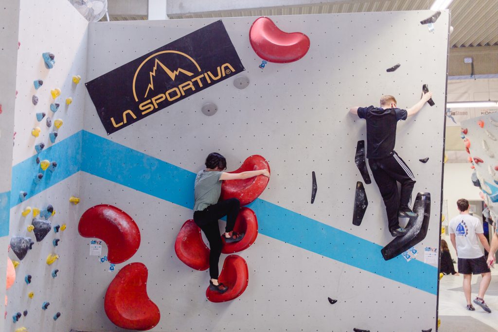 Unser Bouldergame Catch Ya Match ging in der Boulderwelt Regensburg in die zweite Runde