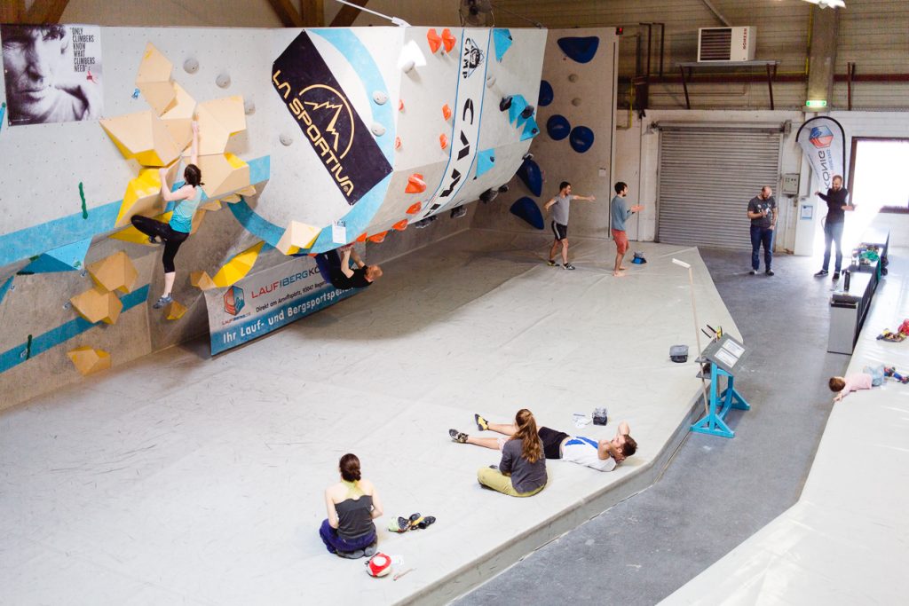 Unser Bouldergame Catch Ya Match ging in der Boulderwelt Regensburg in die zweite Runde