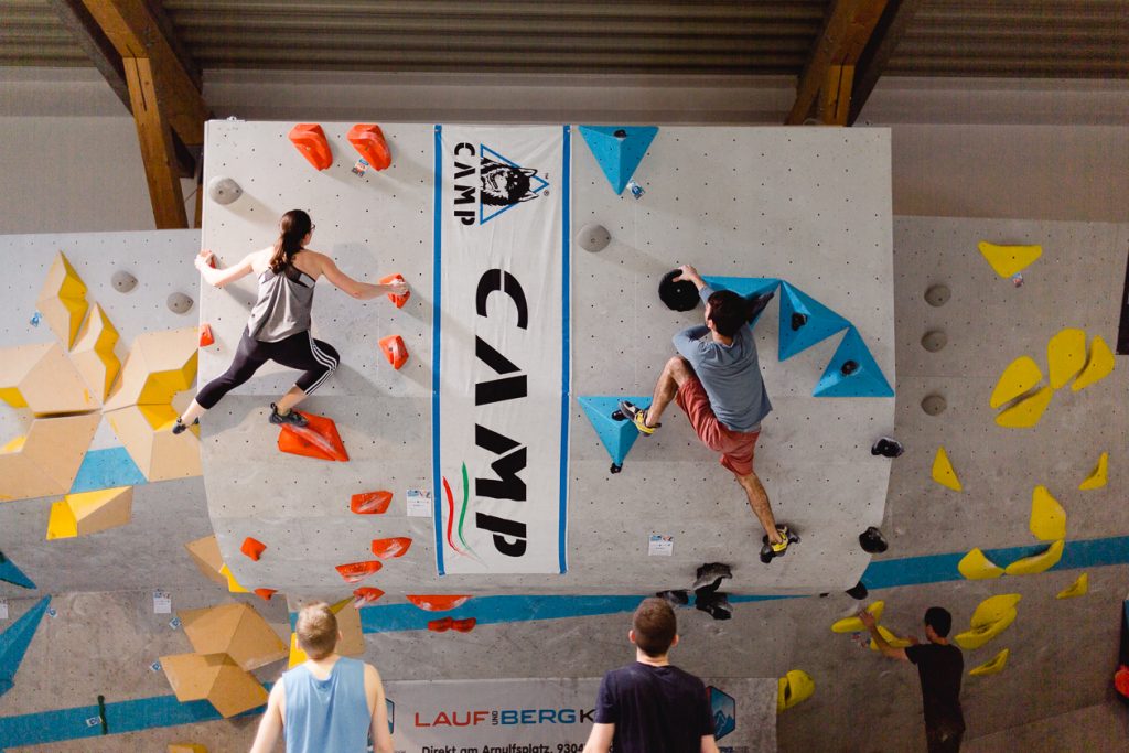 Unser Bouldergame Catch Ya Match ging in der Boulderwelt Regensburg in die zweite Runde