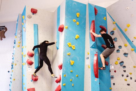 Unser Bouldergame Catch Ya Match ging in der Boulderwelt Regensburg in die zweite Runde