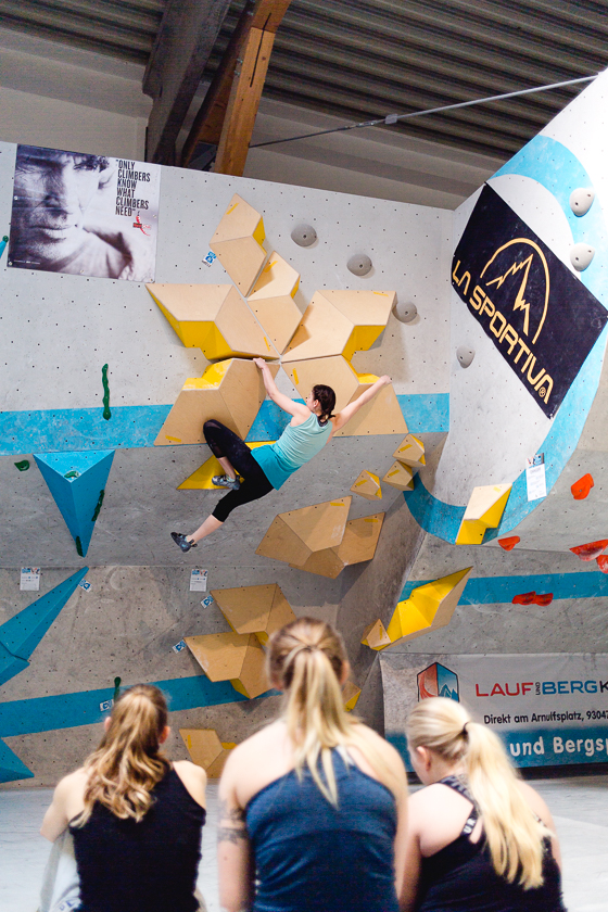 Unser Bouldergame Catch Ya Match ging in der Boulderwelt Regensburg in die zweite Runde