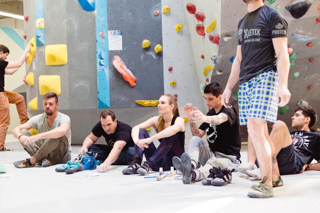 Unser Bouldergame Catch Ya Match ging in der Boulderwelt Regensburg in die zweite Runde