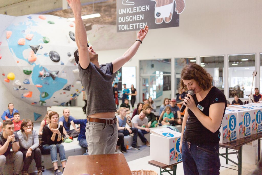 Unser Bouldergame Catch Ya Match ging in der Boulderwelt Regensburg in die zweite Runde