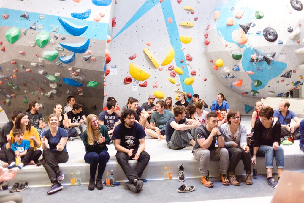 Unser Bouldergame Catch Ya Match ging in der Boulderwelt Regensburg in die zweite Runde