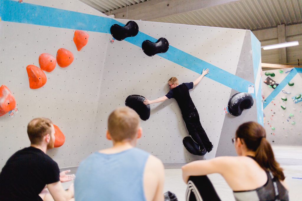 Unser Bouldergame Catch Ya Match ging in der Boulderwelt Regensburg in die zweite Runde