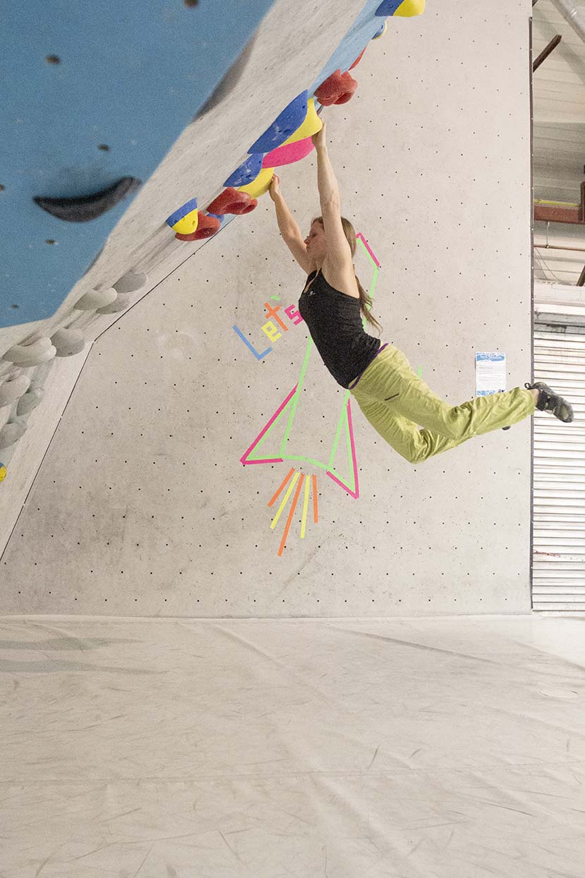 Gratis Techniken erlernen und von unserer Routenbau udn Trainer Crew coachen lassen bei der Tech Session in der Boulderwelt Regensburg