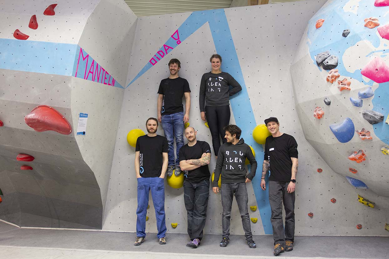 Gratis Techniken erlernen und von unserer Routenbau udn Trainer Crew coachen lassen bei der Tech Session in der Boulderwelt Regensburg