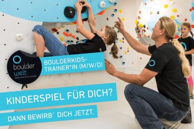 Boulderwelt Regensburg sucht Boulderkidstrainer