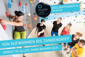 Die Boulderwelt Regensburg sucht Bouldertrainer