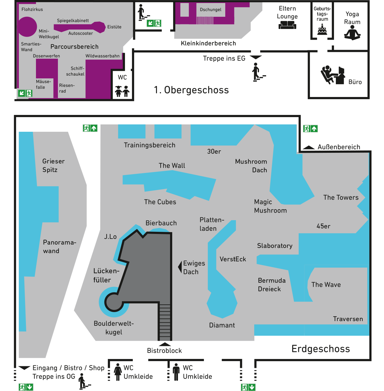 Hallenplan 