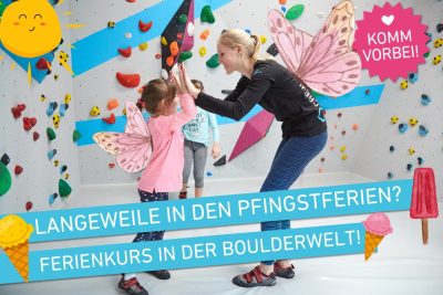 Pfingstferien in der Boulderwelt Regensburg