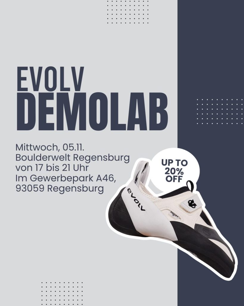 Evolv zum ersten Mal bei uns im Shop