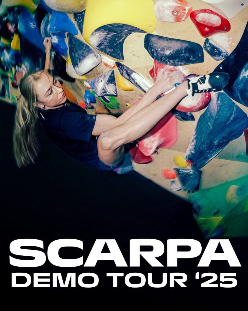 Die Scarpa Demo Tour in der Boulderwelt Regensburg