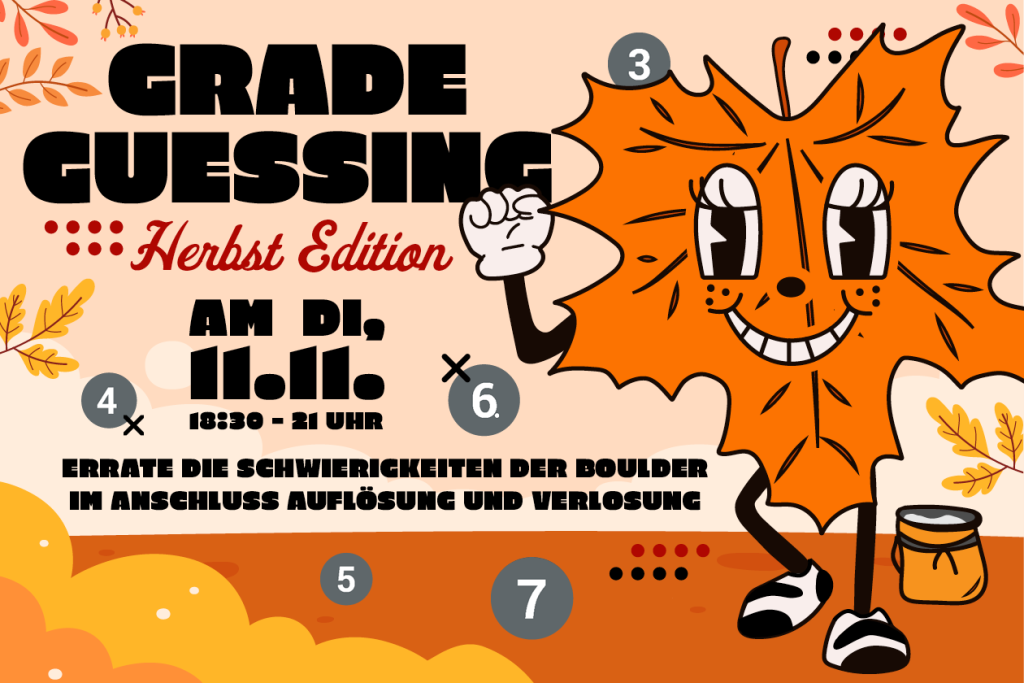 Grade Guessing Herbst in der Boulderwelt Regensburg 