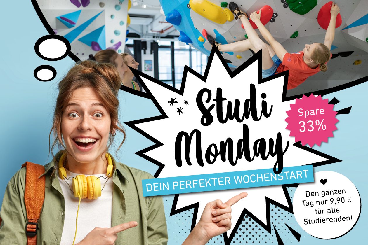 Jeden Montag (außer Feiertage): nur 9,90 € für Studierende