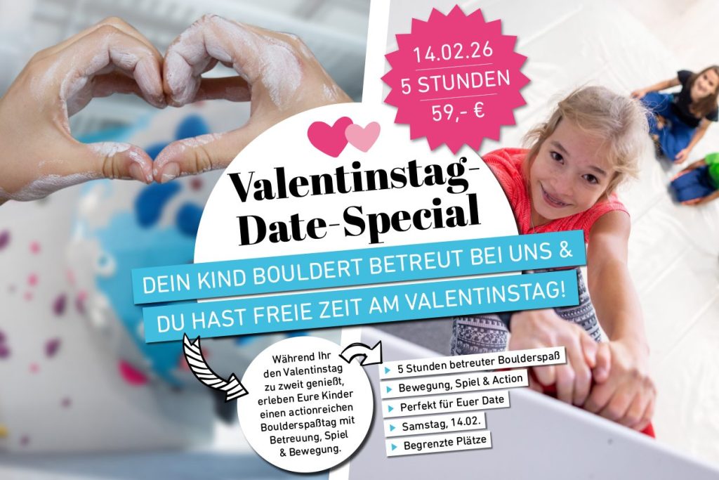 Schaff Dir etwas freie Zeit mit unserem Valentins-Kurs für Kinder