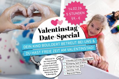 Schaff Dir etwas freie Zeit mit unserem Valentins-Kurs für Kinder