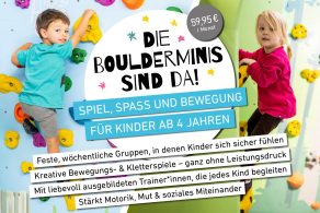 Boulderminis in der Boulderwelt Regensburg