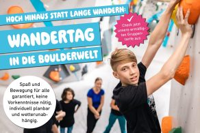 Wandertag in der Boulderwelt Regensburg